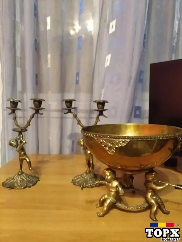 Vând statuete abanos oglinda venețiană și bibelouri mari - 3