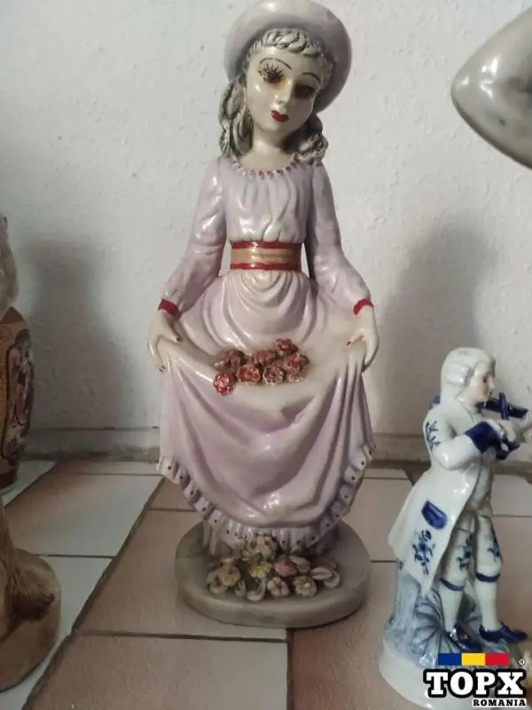 Vând statuete abanos oglinda venețiană și bibelouri mari - 13