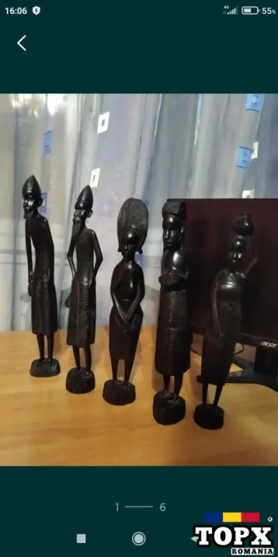 Vând bibelouri, porțelan, statuete abanos și ceramica - 5