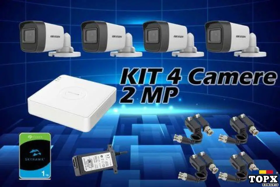 Sistem Supraveghere Complet Hikvision