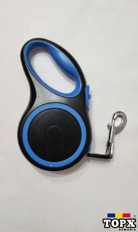 Lesa retractabila pentru caini de talie mica si medie, ASKSA, 8m