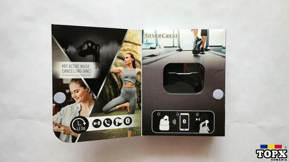 Casti wireless cu anularea zgomotului SilverCrest - SIGILAT - 2