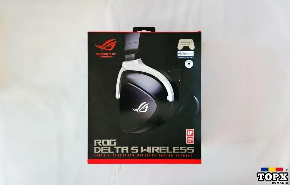 Casti Gaming ASUS Rog Delta S Wireless si Bluetooth NOU