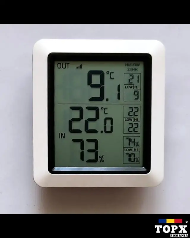 Stație meteo interior si exterior cu senzor wireless TFA - NOU