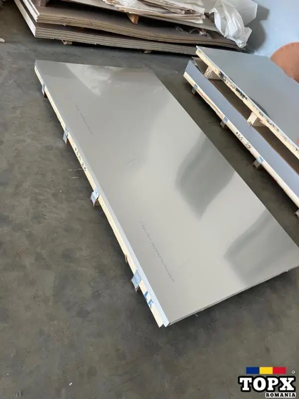 Tabla de inox alimentar pentru placarea peretilor