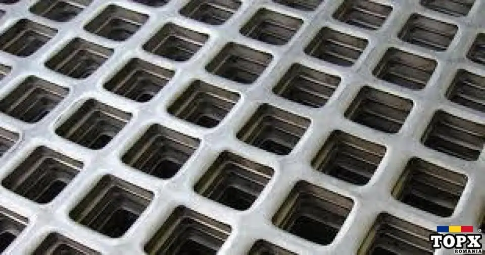 Tabla perforata inox si aluminiu