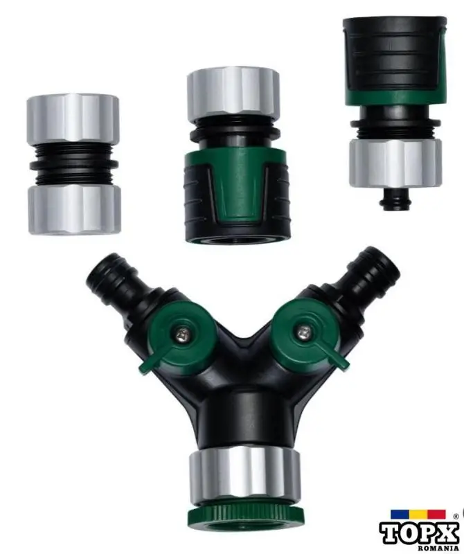 Distribuitor cu 2 cai pentru 2 circuite de apa controlabile separat - NOU - 2