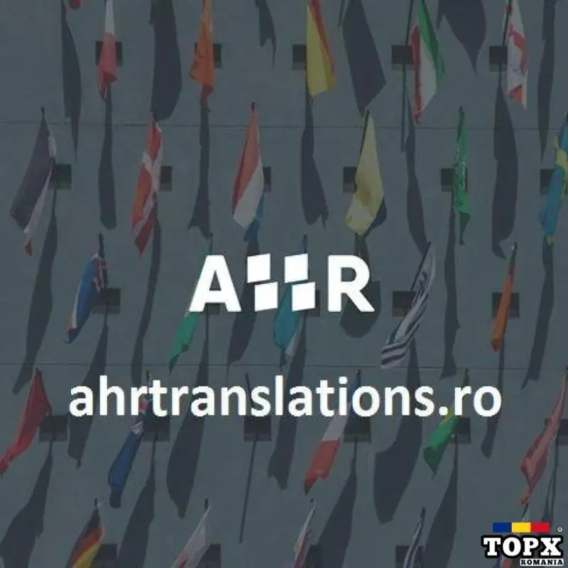 Traduceri Ramnicu Valcea AHR - traducatori autorizati