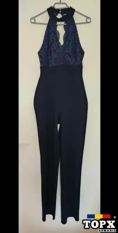 Salopeta eleganta cu dantela - 2