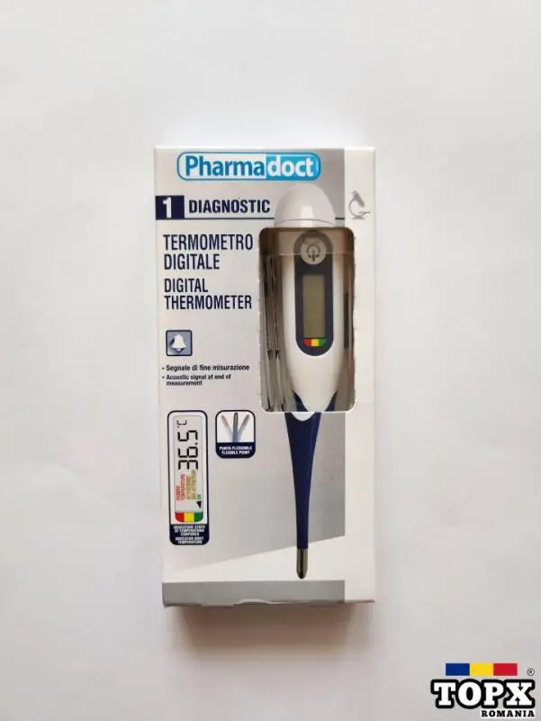 Termometru digital cu varf flexibil - NOU