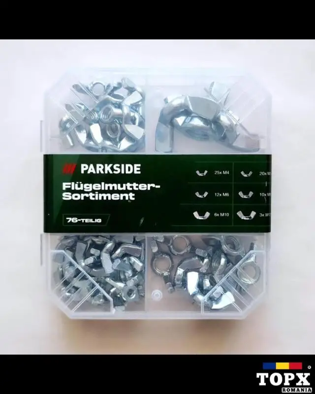 Set 76 piulite tip fluture - SIGILAT