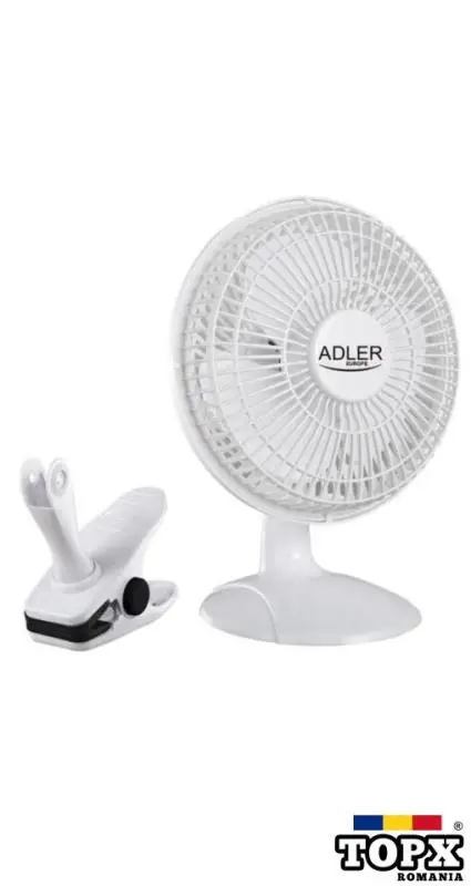 Ventilator de masa ADLER AD 7317, diametru 15 cm - NOU