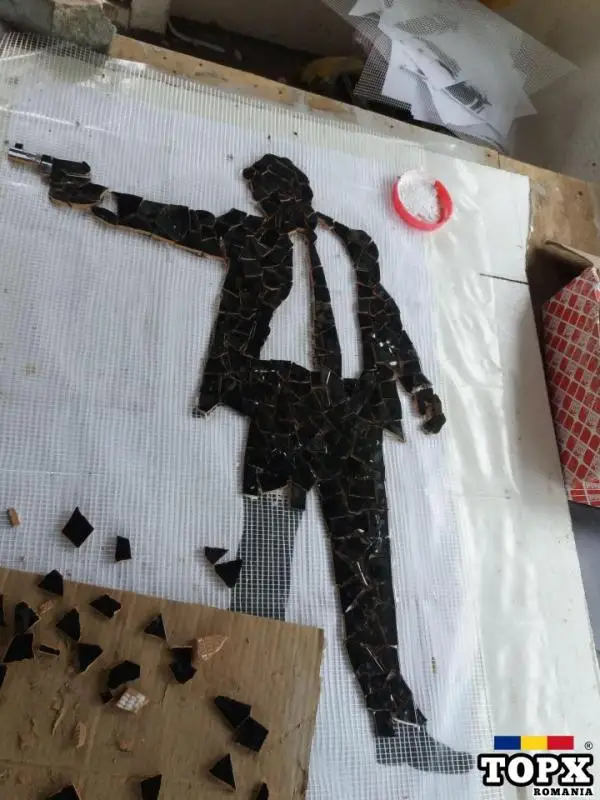 Tablou mozaic ceramica Trenkat James Bond