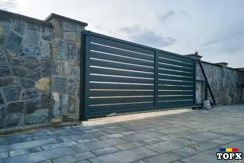 Montaj kit automatizare poarta batanta MOTORLINE  cu functii avansate