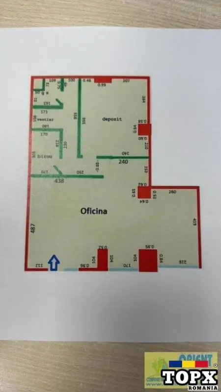 Ultracentral, bd Ferdinand, spatiu comercial, 90mp