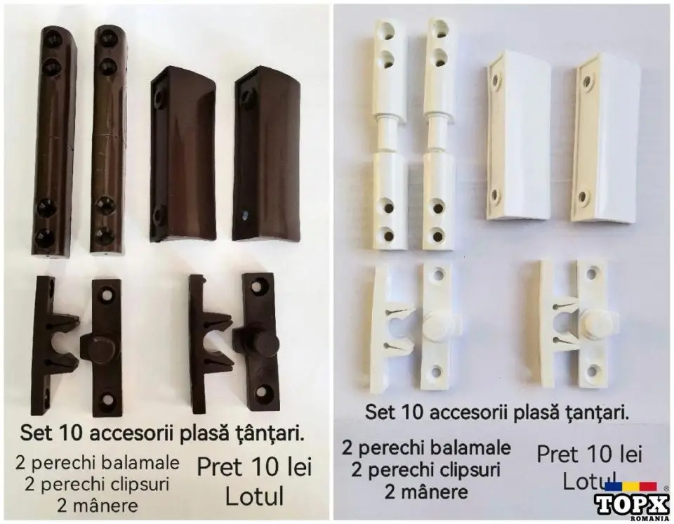 Componente plase anti insecte accesorii tamplrie pvc - 4