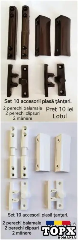 Componente plase anti insecte accesorii tamplrie pvc - 5