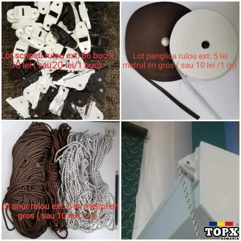 Scripete snur panglica rulou extetior bricolaj accesorii componente piese - 5