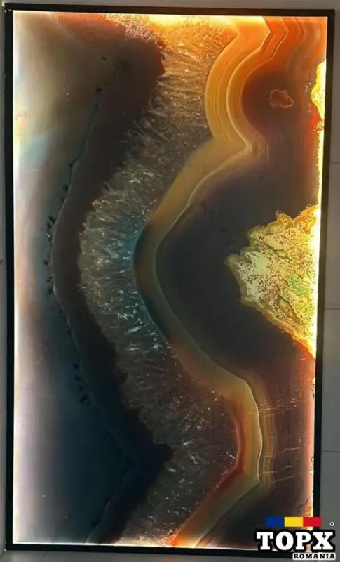 Sticla securizata de 8 mm cu print ceramic.