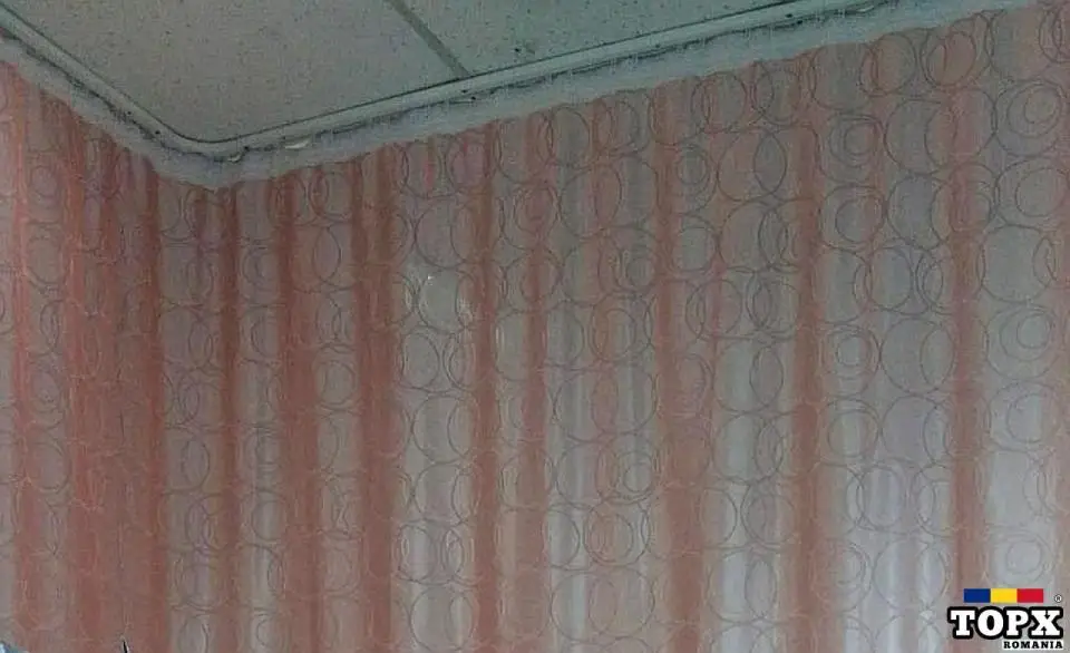 Draperie cortina tivuita cusuta cu rejansa si agatatori - 3