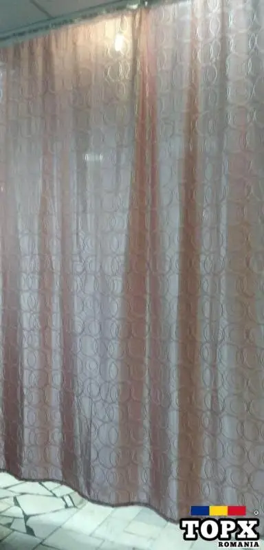 Draperie cortina tivuita cusuta cu rejansa si agatatori - 4