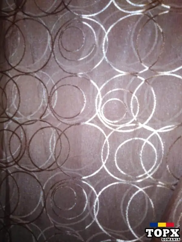 Draperie cortina tivuita cusuta cu rejansa si agatatori - 10