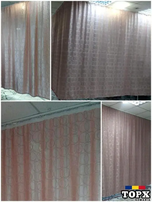 Draperie cortina tivuita cusuta cu rejansa si agatatori - 12