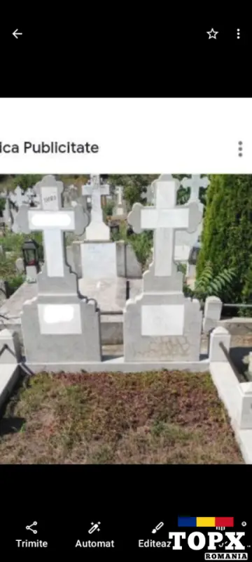 2 locuri de veci in cimitirul Damaroaia din Bucuresti sector 1,