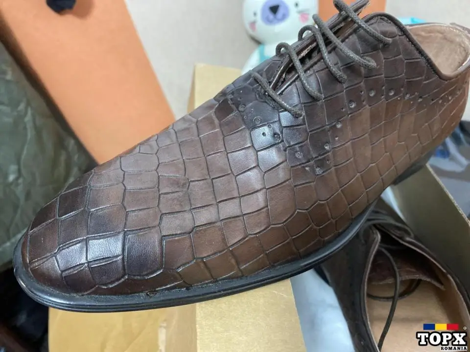 Pantofi din piele natura pentru barbati !