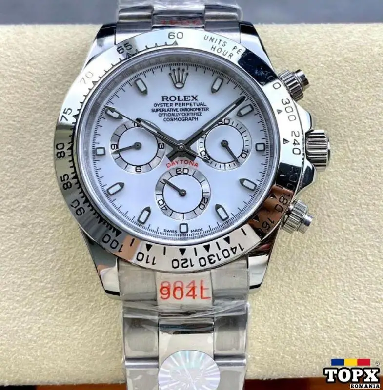 ROLEX Daytona Cosmograph Steel 40mm Steel White