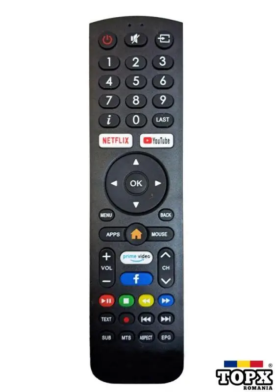 Telecomanda Engros, LCD Vortex V32F cu Facebook