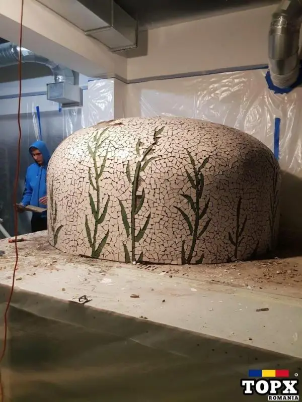 Reclama Mozaic Ceramica Handmade Trenkart - 8