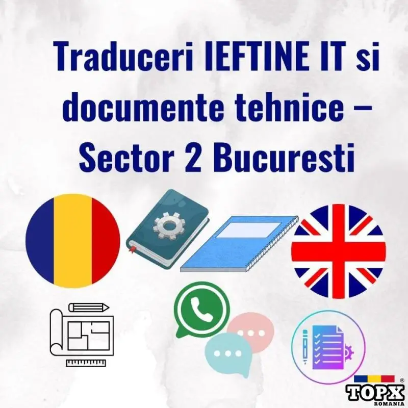 Traduceri online rapide IT si documente tehnice – Sector 2 Bucuresti