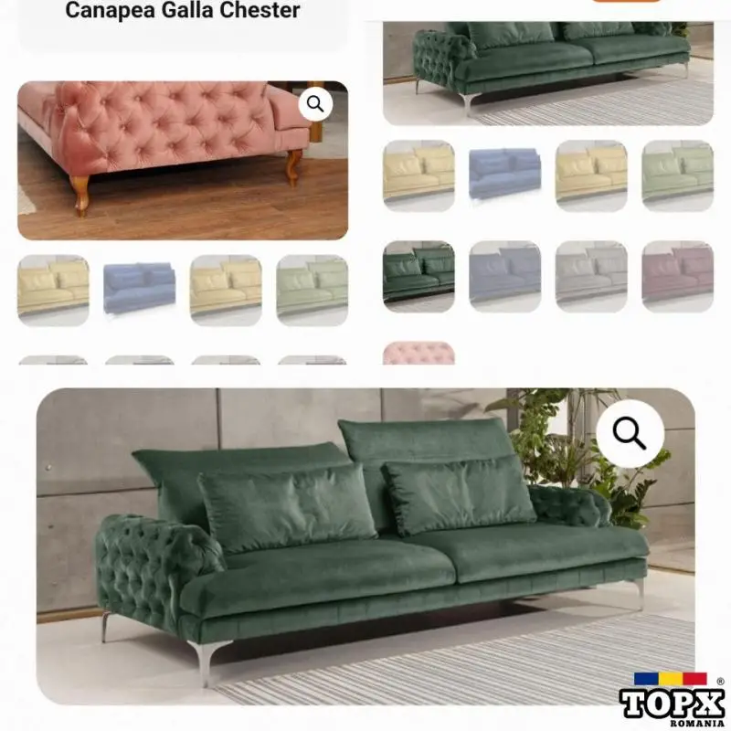 Vand Canapea galla chester folosita in stare f buna