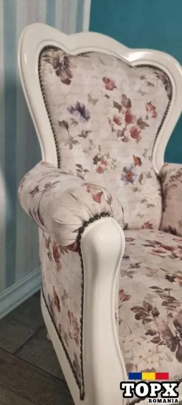 2 Scaune Boem Elegant Vintage - 5