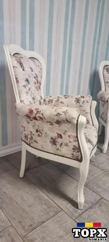 2 Scaune Boem Elegant Vintage - 6