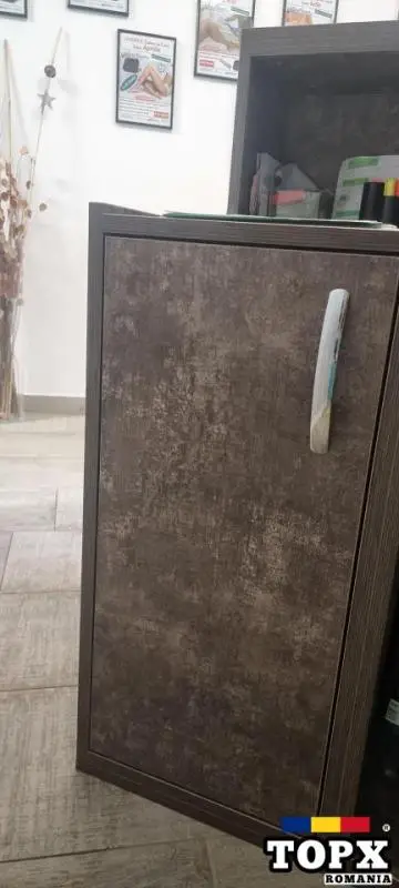 Receptie Semirotund Retro Vintage Lemn Masiv - 7