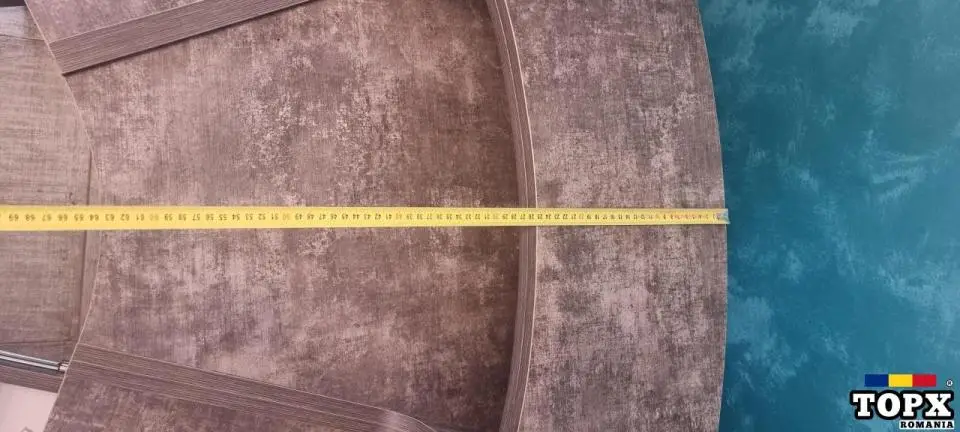 Receptie Semirotund Retro Vintage Lemn Masiv - 21