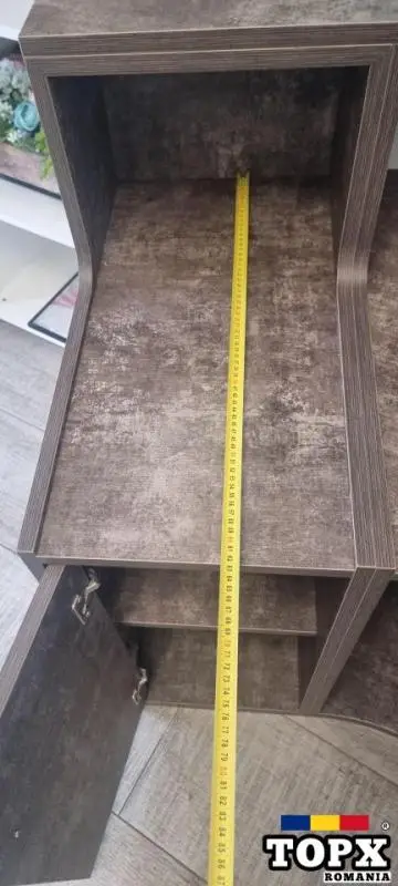 Receptie Semirotund Retro Vintage Lemn Masiv - 23