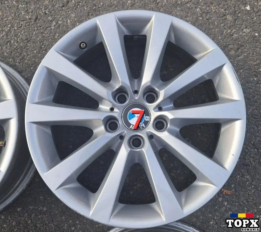 JANTE ALIAJ ORIGINALE BMW   ET.30 8J R18 5x120 În stare bună fără defecte Set Patru buc