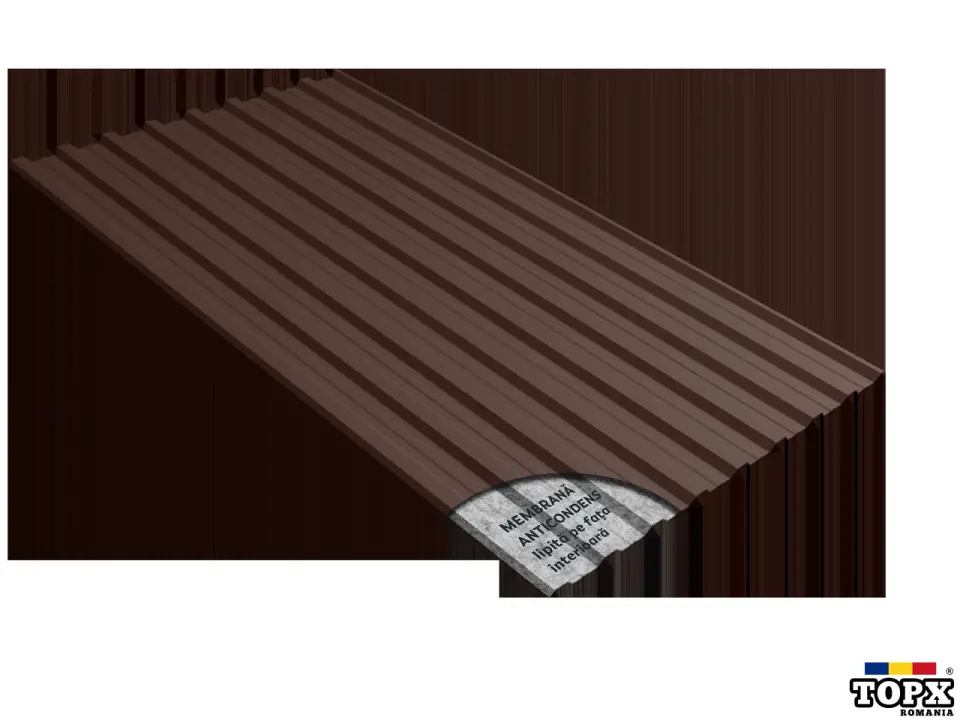 Tablă cutată CRT18 Fresco Smart – livrare rapidă Ploiești / Prahova