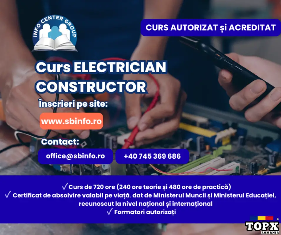 Curs Electrician constructor