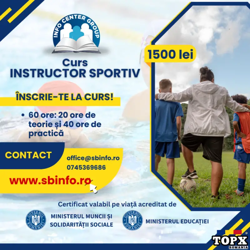 Curs Instructor Sportiv