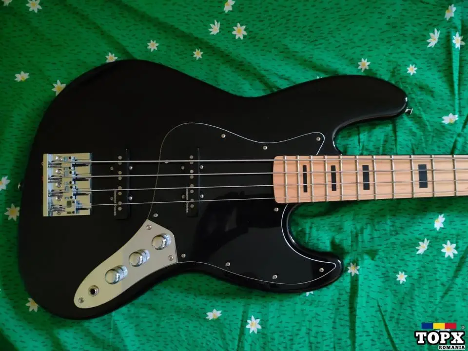 Harley Benton JB75 modificat - chitara bas
