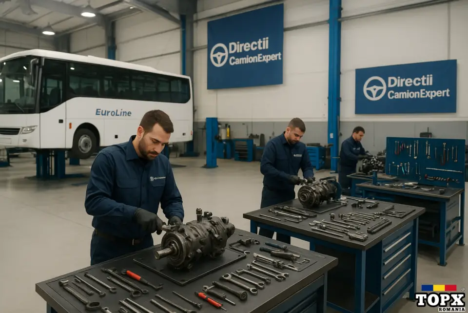 Reparatii Casete Directie Camioane inclusiv 8x4, Autobuze si Autocare