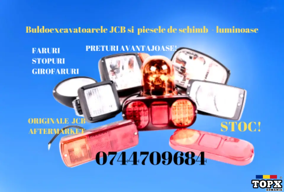 Piese utilaje jcb  BLACK  FRIDAY - 16