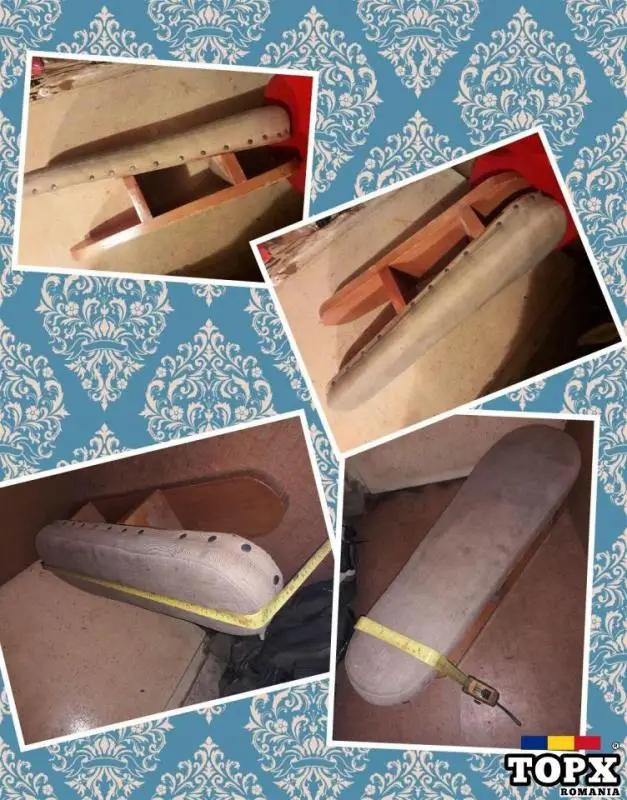 Vintage suport de calcat din lemn masiv