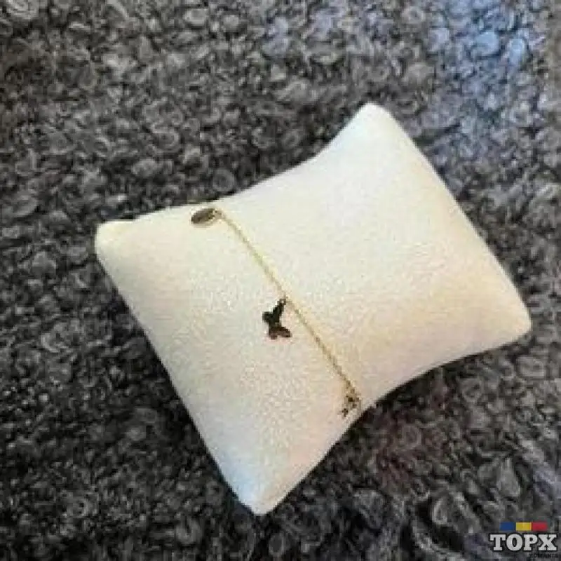 Bratara cu pandantive din aur galben 14K