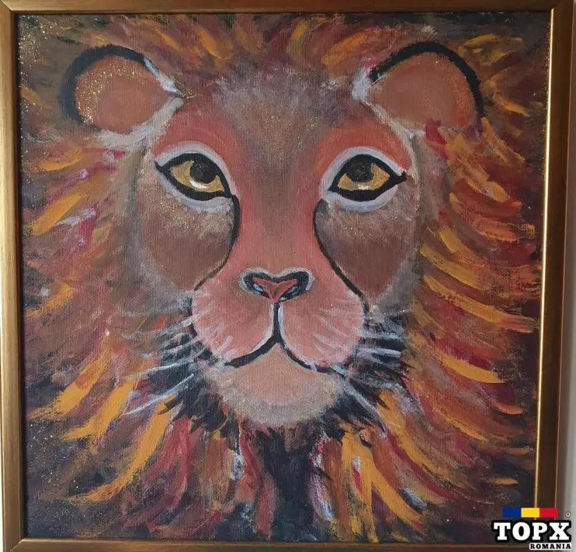 Tablouri pictate manual pe panza