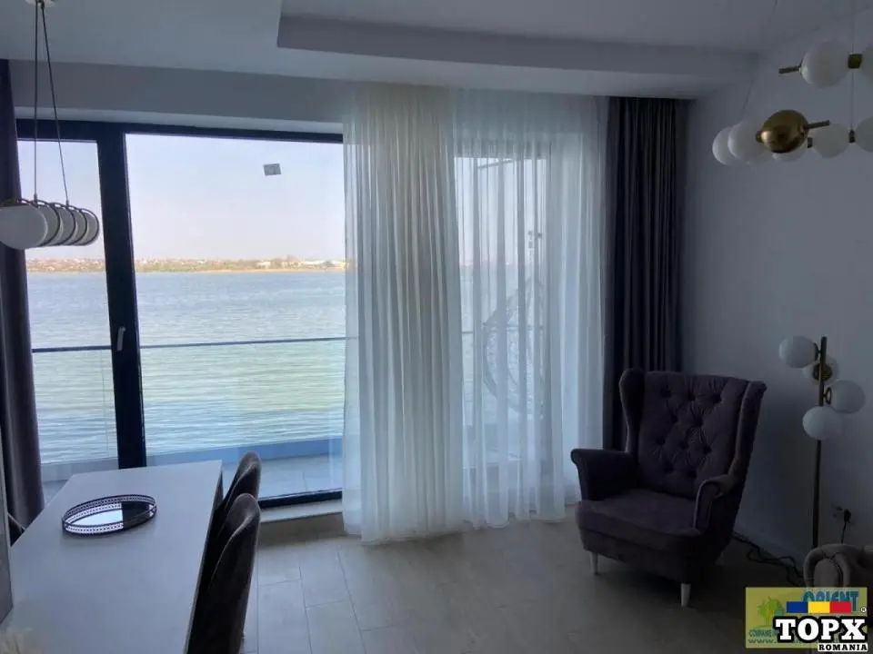 Statiunea Mamaia, 2 camere, etaj 1, mobilat modern, vedere spectaculoasa la lac